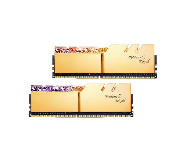 Barrette mémoire RAM DDR4 Trident Z RGB 16 Go (Kit 2x8Go) G.Skill PC19200  (2400 Mhz) G.SKILL 118309 Pas Cher 