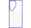 Etui OtterBox React do Samsung Galaxy S23 Ultra Przeźroczysty z fioletową ramką