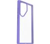 Etui OtterBox React do Samsung Galaxy S23 Ultra Przeźroczysty z fioletową ramką
