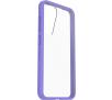 Etui OtterBox React do Samsung Galaxy S23 Przeźroczysty z fioletową ramką