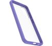 Etui OtterBox React do Samsung Galaxy S23 Przeźroczysty z fioletową ramką