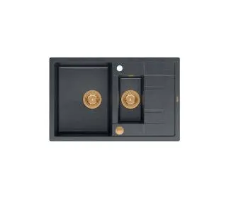 Quadron HB8224U8-G1 P2O Morgan 156 Granitowy Czarny metalik/Złoty - DRUGI -30%, ALBO 5-TY ZA 1ZŁ - Kup na Raty - RRSO 0%