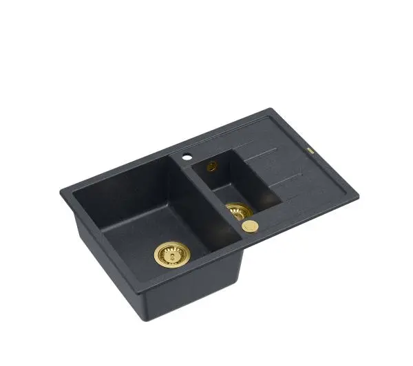 Quadron HB8224U8-G1 P2O Morgan 156 Granitowy Czarny metalik/Złoty - DRUGI -30%, ALBO 5-TY ZA 1ZŁ - Kup na Raty - RRSO 0%