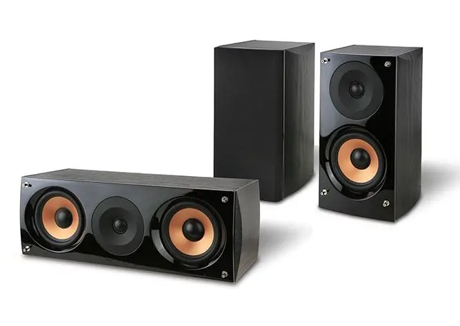 Zestaw kolumn Pure Acoustics NOVA 6 surround 3szt. Czarny