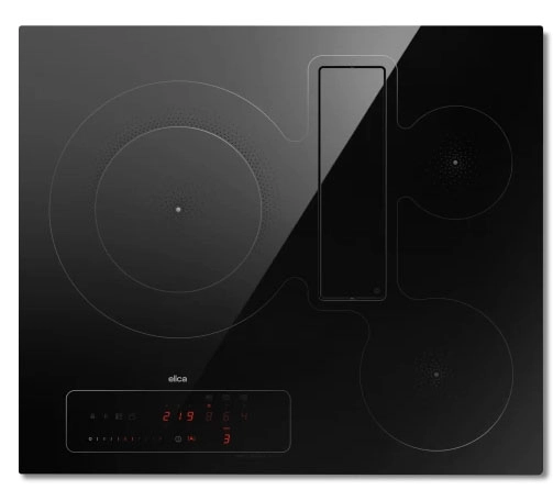 Płyta indukcyjna z okapem Elica NikolaTesla Fit 3Z BL/A/72 60cm