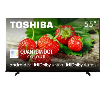 Telewizor Toshiba 55QA4263DG 55" QLED 4K Android TV Dolby Vision Dolby Atmos DVB-T2