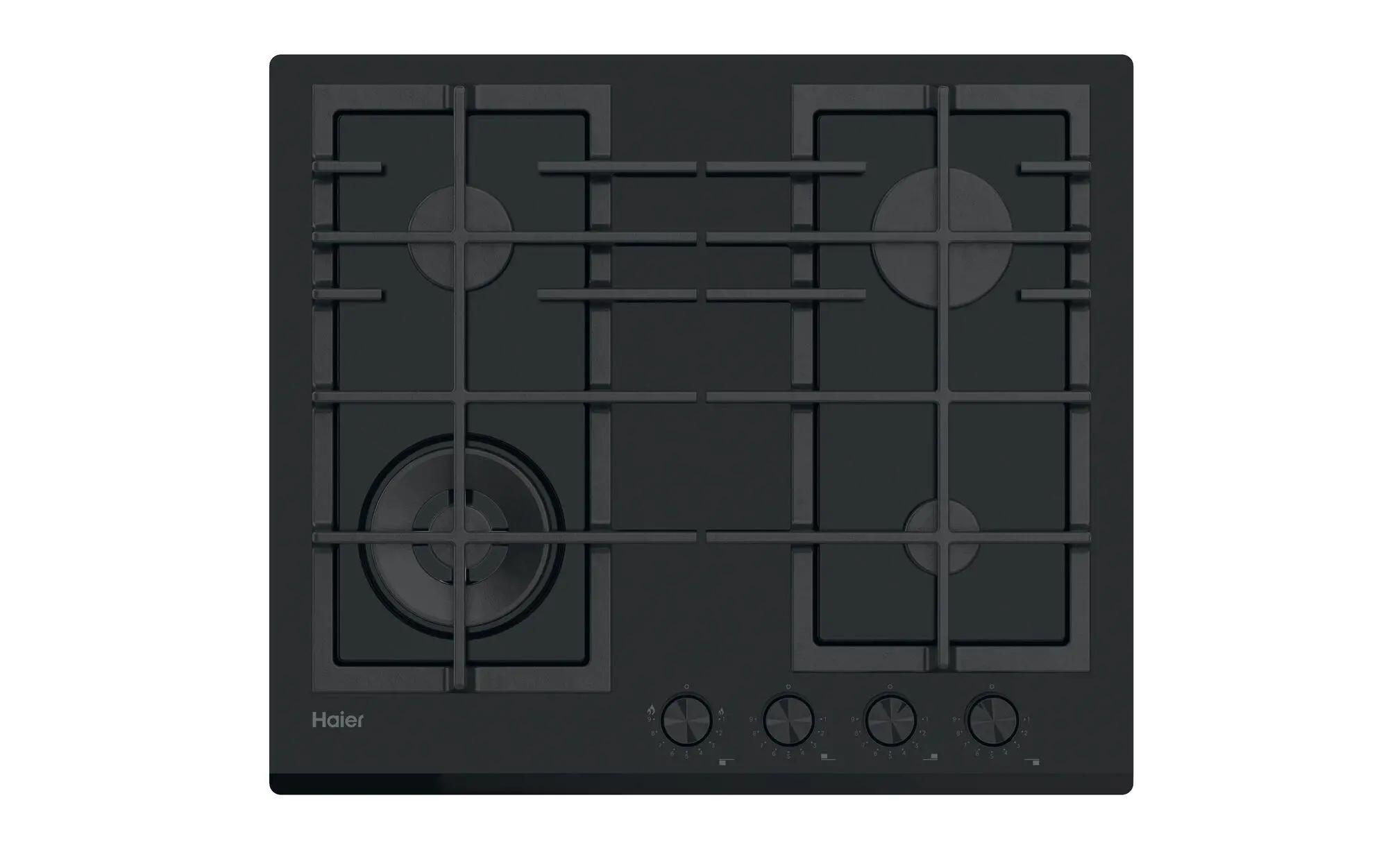 Płyta gazowa Haier Seria 4 Gas On Glass HAVG6BF4HB/1 59,5cm