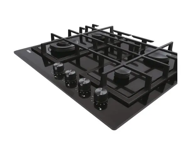 Haier Seria 4 Gas On Glass HAVG6BF4HB/1 59,5cm - Kup na Raty - RRSO 0%