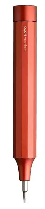 Wkrętak Hoto QWLSD004 24el. Czerwony