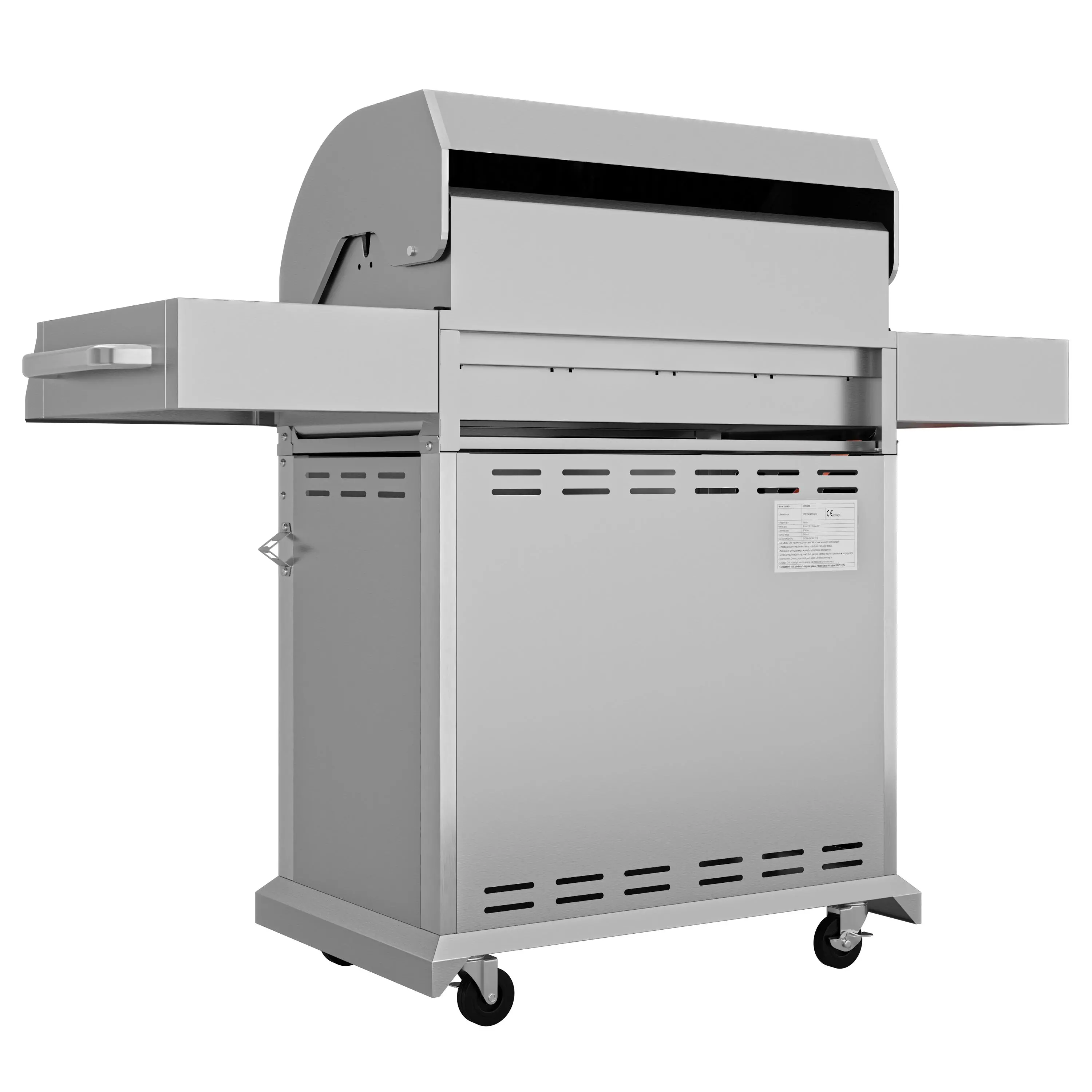 фото Гриль газовый стационарный Koler Relish v4 Silver 3
