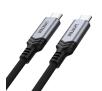 Kabel Unitek C14110GY-2M USB-C do USB-C PD 240 W 2m Czarny