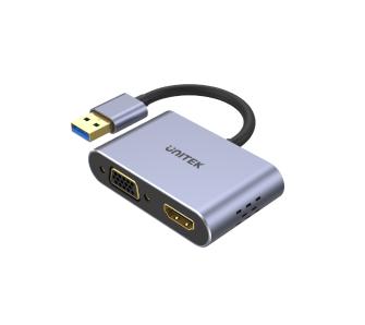 Adapter Unitek V1304A USB na HDMI i VGA - Full HD