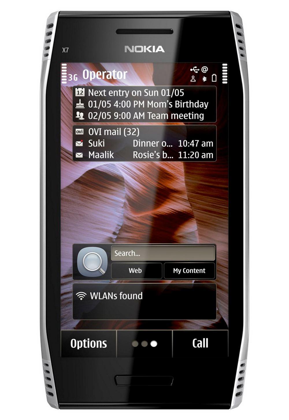 Nokia X7 (jasno srebrny)