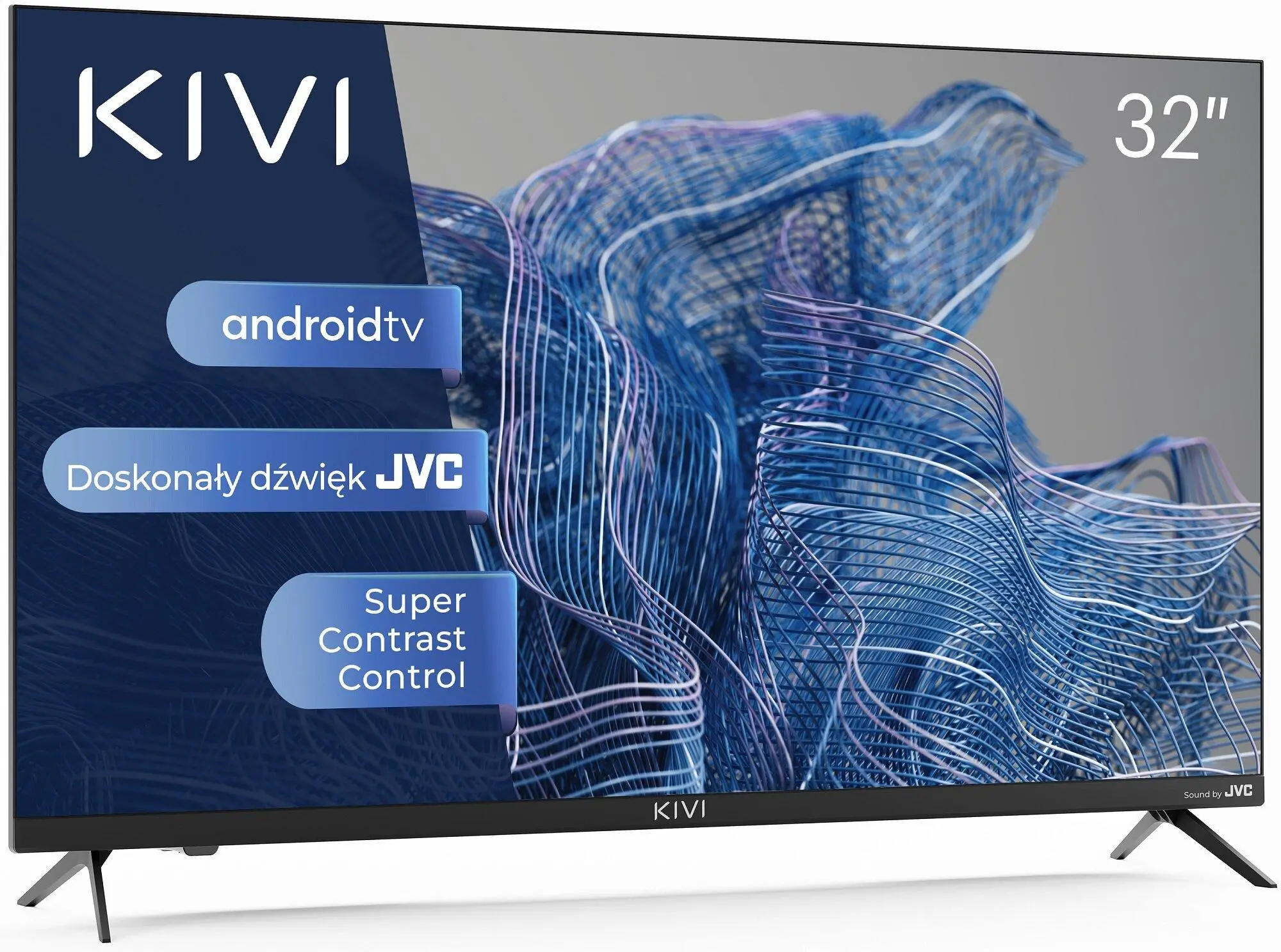 Telewizor KIVI 32H750NB  32" LED HD Ready Android TV DVB-T2