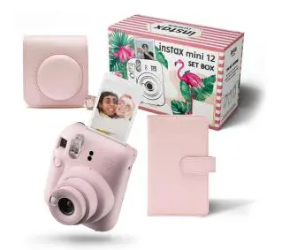 Fujifilm Instax Mini 12 Różowy + etui + album