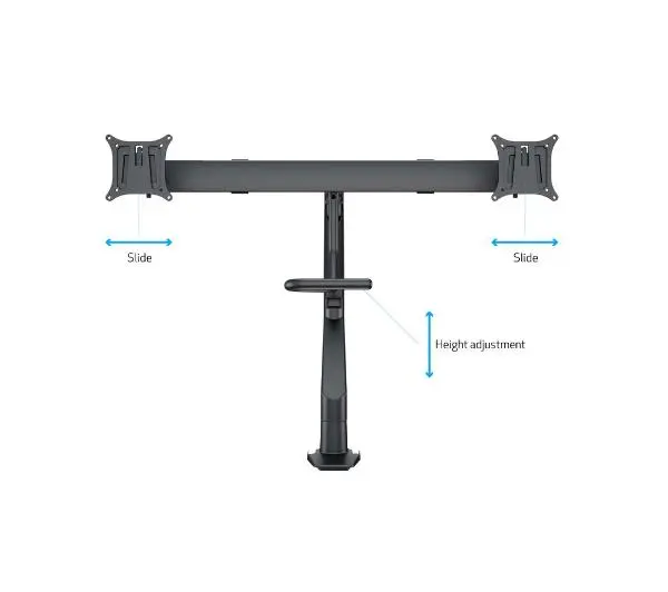 Multibrackets MM6355 na 2 ekrany od 15" do 28" Max 7kg - Kup na Raty - RRSO 0%