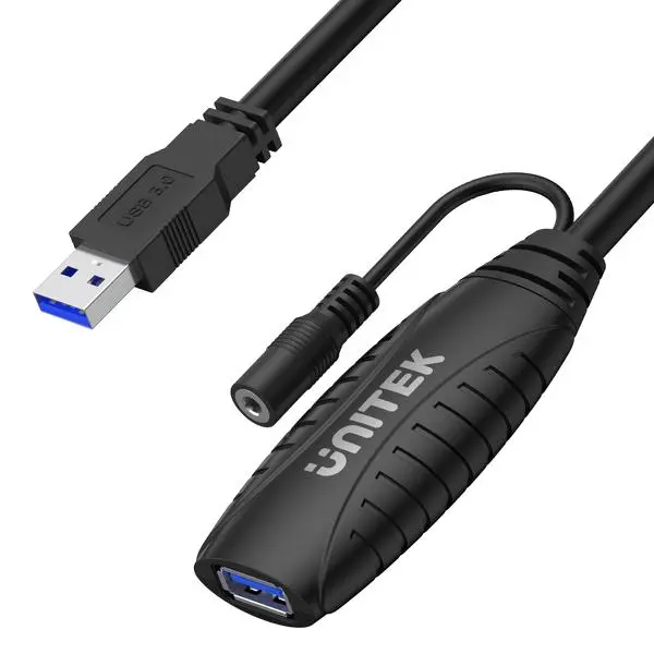 Kabel USB Unitek Y-3003C 15m Czarny