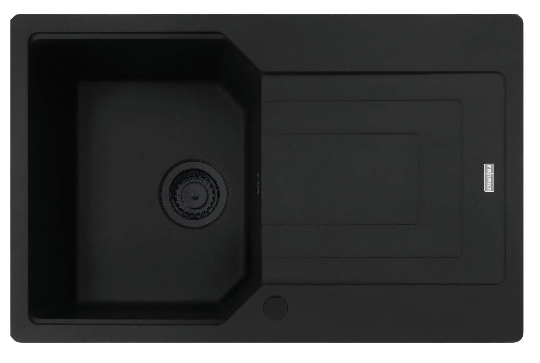 Zlewozmywak Franke Urban UBG 611-78 Granitowy Czarny mat