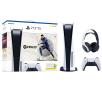 Konsola Sony PlayStation 5 (PS5) z napędem + słuchawki PULSE 3D (biały) + FIFA 23