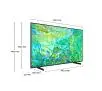 Telewizor Samsung UE55CU8002K 55" LED 4K Tizen DVB-T2