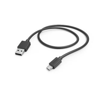 Kabel Hama micro USB 1 m Czarny