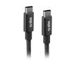 Kabel SBS USB-C do USB-C 25W Power Delivery 1,5m Czarny