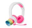 Słuchawki bezprzewodowe z mikrofonem BuddyPhones School+ (różowy) dla dzieci Nauszne Różowy