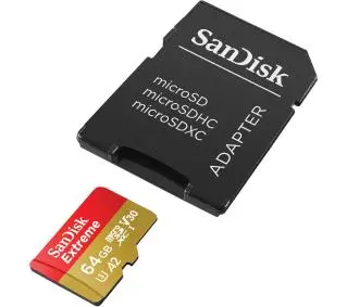 SANDISK microSDXC 64GB Extreme 170MB/s