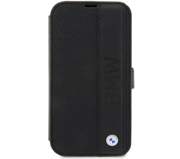 BMW Leather Textured&Stripe BMBKP14X22RDPK do iPhone 14 Pro Max