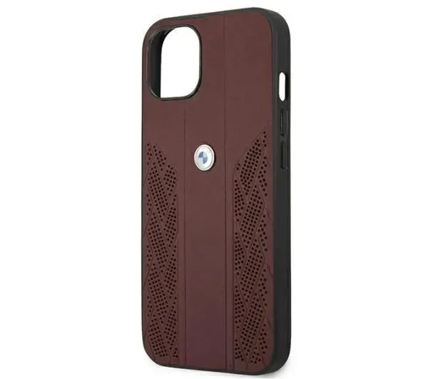 BMW Leather Curve Perforate BMHCP13MRSPPR do iPhone 13