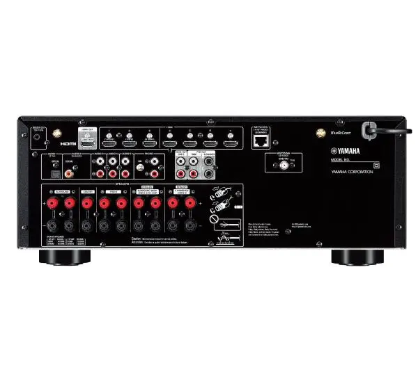 Yamaha MusicCast RX-V6A Czarny, Indiana Line Nota 550 X Czarny dąb - Kup na Raty - RRSO 0%