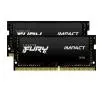 Pamięć Kingston FURY Impact DDR4 16GB (2 x 8GB) 3200 CL20 SODIMM Czarny