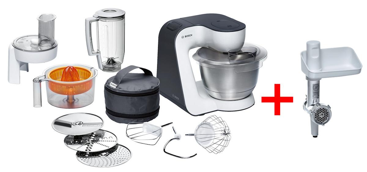 Bosch MUM52130 + maszynka do mięsa MUZ5FW1