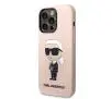 Etui Karl Lagerfeld Silicone Ikonik Magsafe KLHMP14XSNIKBCP do iPhone 14 Pro Max