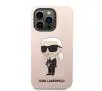 Etui Karl Lagerfeld Silicone Ikonik Magsafe KLHMP14XSNIKBCP do iPhone 14 Pro Max