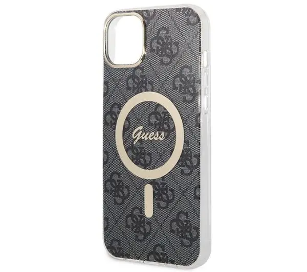 Guess GUBPP14SH4EACSK ładowarka indukcyjna + etui 4G Print MagSafe do iPhone 14 - DRUGI -30%, ALBO 5-TY ZA 1ZŁ