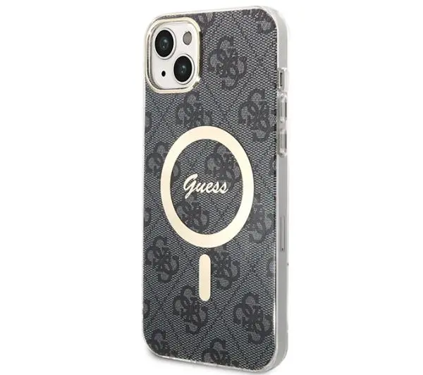 Guess GUBPP14SH4EACSK ładowarka indukcyjna + etui 4G Print MagSafe do iPhone 14 - DRUGI -30%, ALBO 5-TY ZA 1ZŁ
