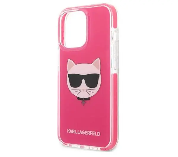 Karl Lagerfeld Choupette Head KLHCP13LTPECPI do iPhone 13 Pro /13