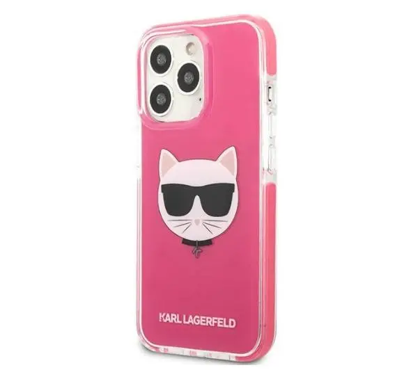 Karl Lagerfeld Choupette Head KLHCP13LTPECPI do iPhone 13 Pro /13