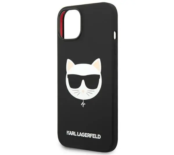 Karl Lagerfeld Silicone Choupette Head Magsafe KLHMP14MSLCHBK do iPhone 14 Plus