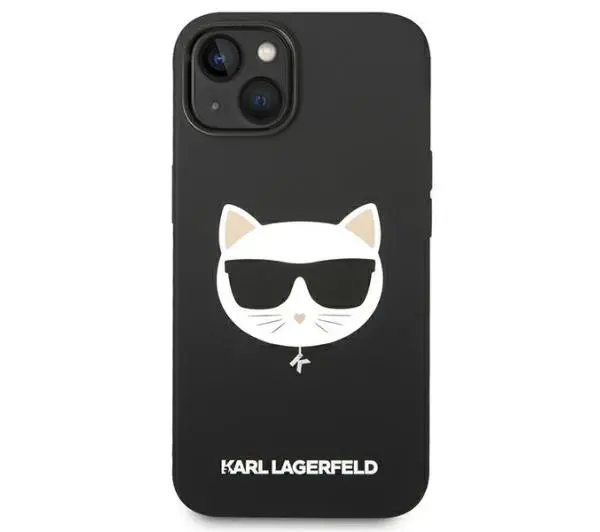 Karl Lagerfeld Silicone Choupette Head Magsafe KLHMP14MSLCHBK do iPhone 14 Plus