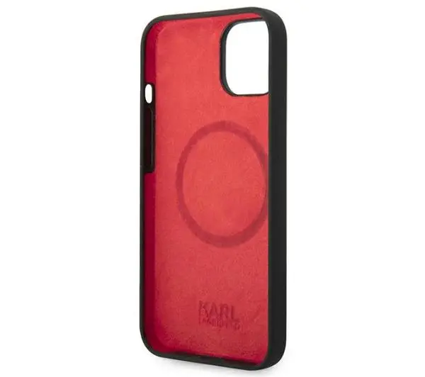 Karl Lagerfeld Silicone Choupette Head Magsafe KLHMP14MSLCHBK do iPhone 14 Plus