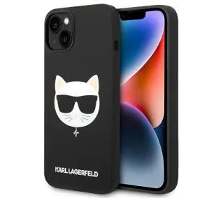 Karl Lagerfeld Silicone Choupette Head Magsafe KLHMP14MSLCHBK do iPhone 14 Plus