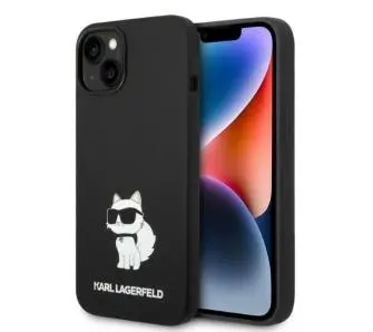 Etui Karl Lagerfeld Silicone Choupette KLHCP14MSNCHBCK do iPhone 14 Plus