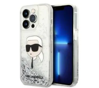 Etui Karl Lagerfeld Glitter Karl Head KLHCP14XLNKHCH do iPhone 14 Pro Max