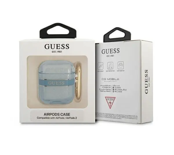 Guess Strap Collection do AirPods Niebieski