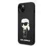 Etui Karl Lagerfeld Silicone Ikonik Magsafe KLHMP14MSNIKBCK do iPhone 14 Plus