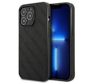 Karl Lagerfeld Perforated Allover KLHCP13LPTLK do iPhone 13 Pro / 13