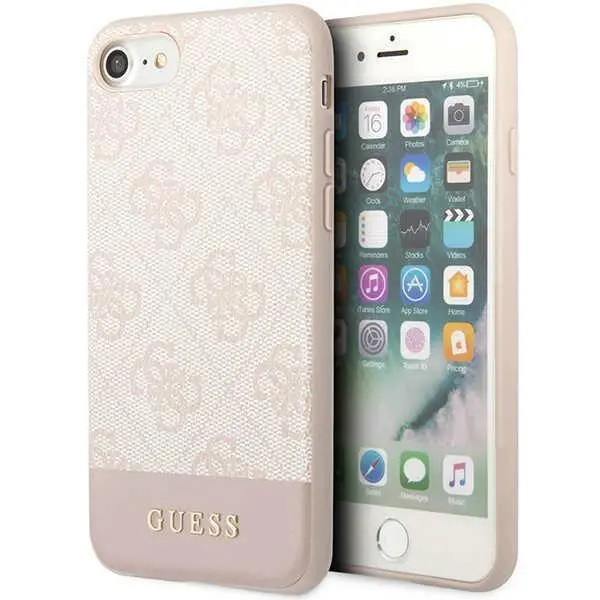 Etui Guess 4G Stripe Collection GUHCI8G4GLPI do iPhone 7/8/SE 2020/SE 2022