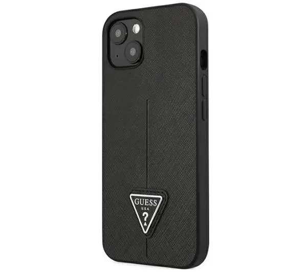 Guess Saffiano Triangle Logo GUHCP14MPSATLK do iPhone 14 Plus